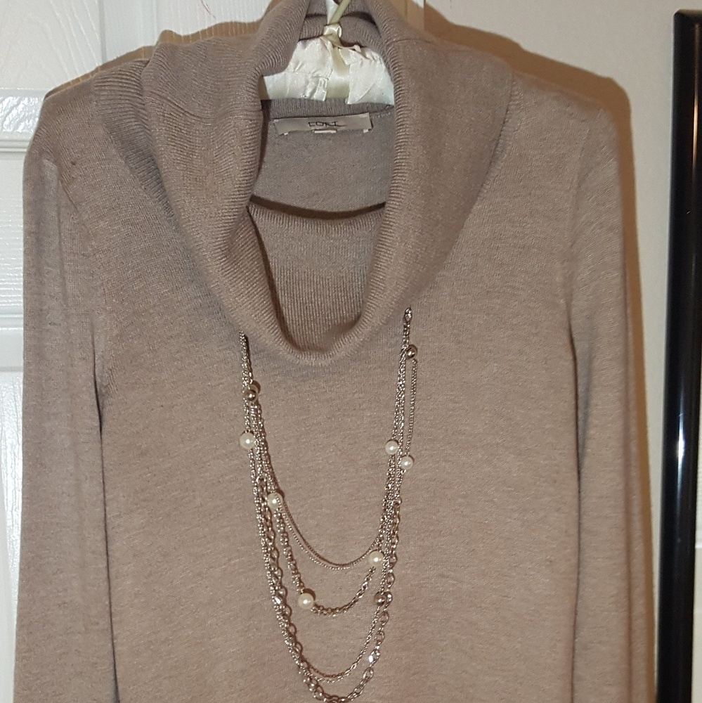 Ann Taylor Loft Cowl Neck Sweater